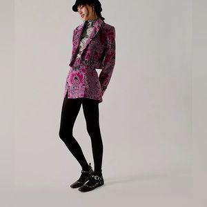 Free People x Anna Sui Block Party Blazer Set